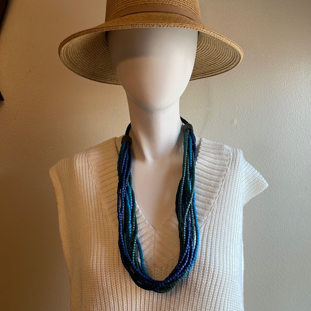 Festival Boho Beaded Tropical Style Necklace